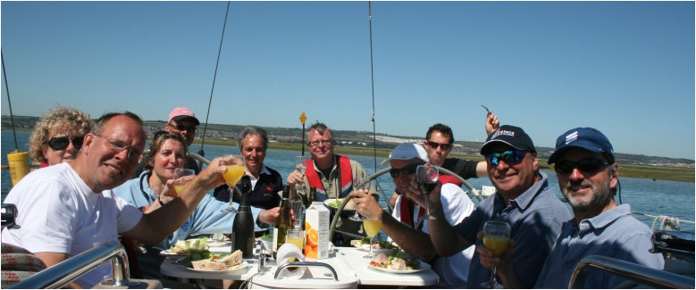 Skippered Cruises with Friends, Corporate Days, Stag & Hen Cruises